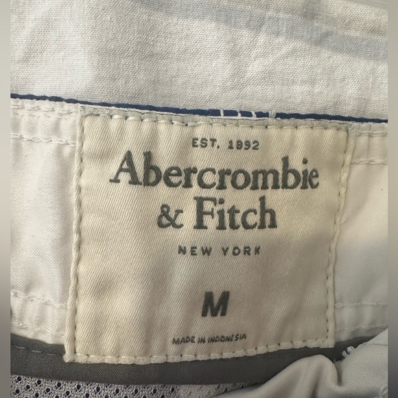 Abercrombie & Fitch board shorts blue and white size M - Picture 3 of 5